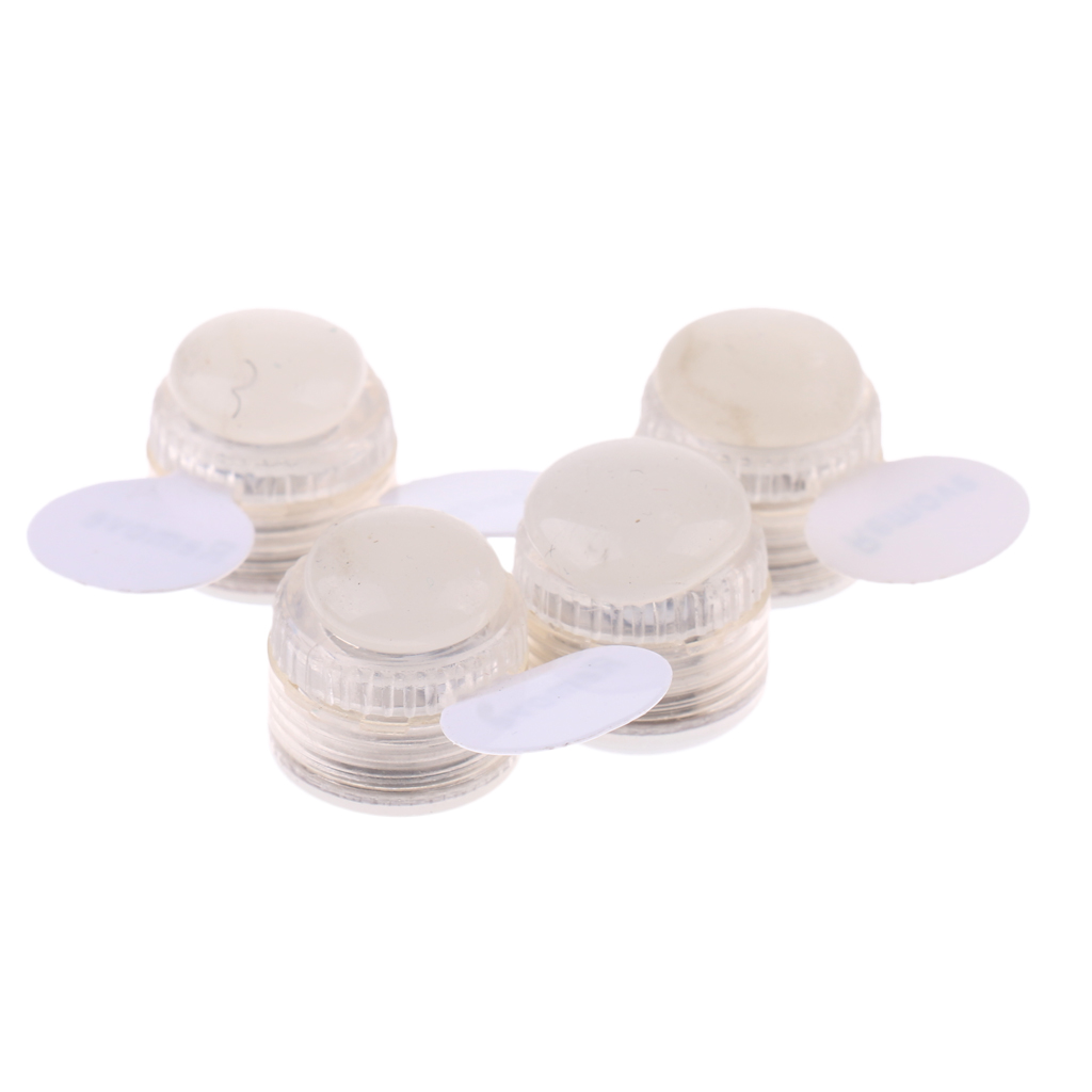 4Pcs Premium LED Mini Flashing Lights Equipment Accessories for Roller Inline Skate Skateboard Longboard Scooter Outdoor Sports