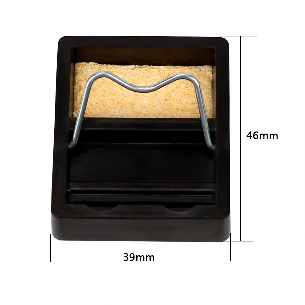 DIYWORK Electric Soldering Iron Stand Holder Small And Simple Soldering Iron Frame With Solder Sponge Metal Support Station
