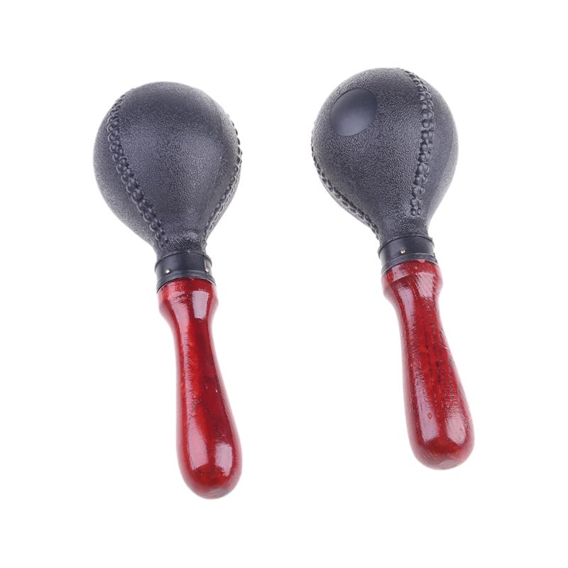 918E Pair of Maracas Shakers Rattles Sand Hammer P... – Grandado