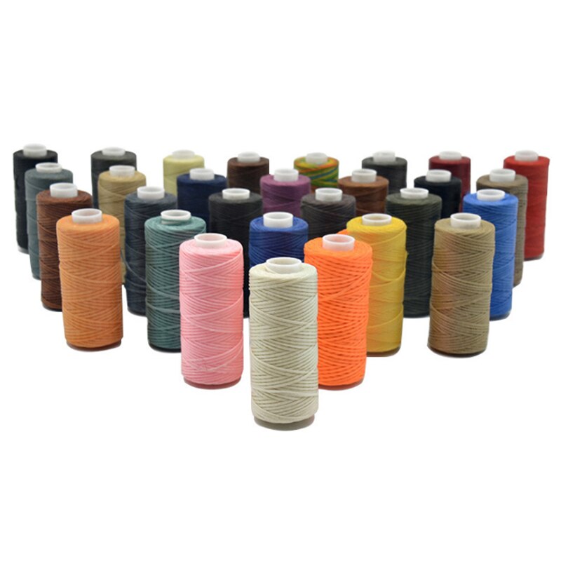 50m Waxed Thread Repair Cord String Sewing Leather Hand Wax Stitching DIY Thread For Case Arts Crafts Handicraft Tool
