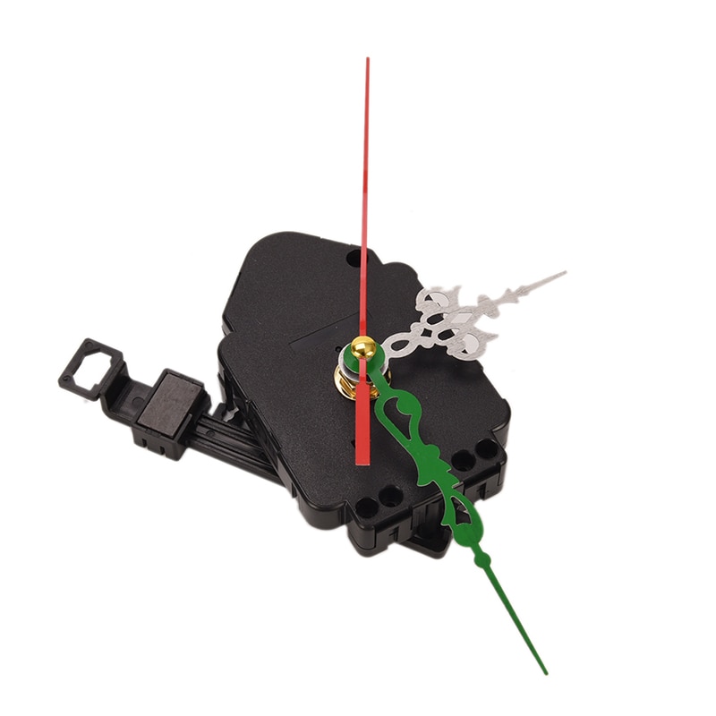 1 Set black Wall Clock Replacement Quartz Clock Pendulum Movement Mechanism Accessories Part DIY Clock Wall Clock Accessories