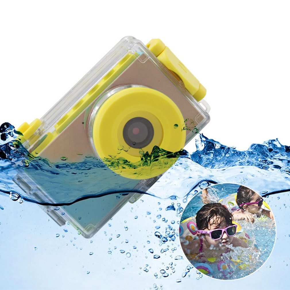 2.0 pouces 8MP 1080P Mini appareil photo numérique pour enfants mignon multi-fonction jouet caméra enfants pour le tir sous-marin