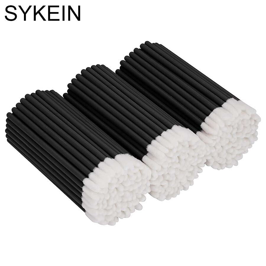 50 Stuks Wegwerp Lip Borstel Wimperborstels Wimpers Micro Borstels Wimper Extension Applicator Cleaner Beauty Makeup Tools