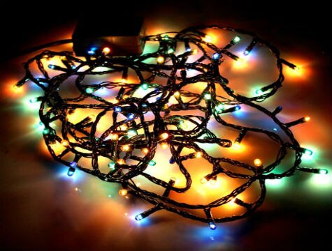 100 Leds Rode Kerstboom Licht Led Gloeilamp