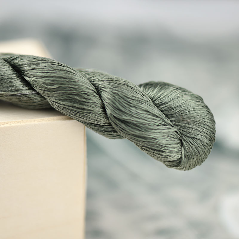 Zijde Borduurgaren/100% Zijden Draad/Hand Borduren Borduren Kruissteek/Verdorde Groen/7 Pure Kleuren: 4