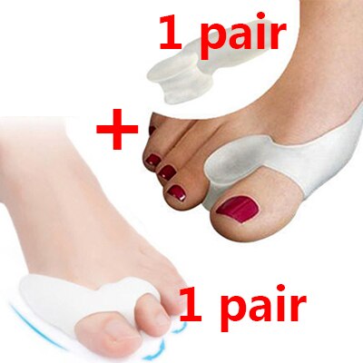 1 paar Hallux Valgus Hosenträger groß Zehe Orthopädische Korrektur Socken Zehen Separator Fußpflege Schmerzen Schützen Entlasten Knochen Daumen Hülse: Stil 5