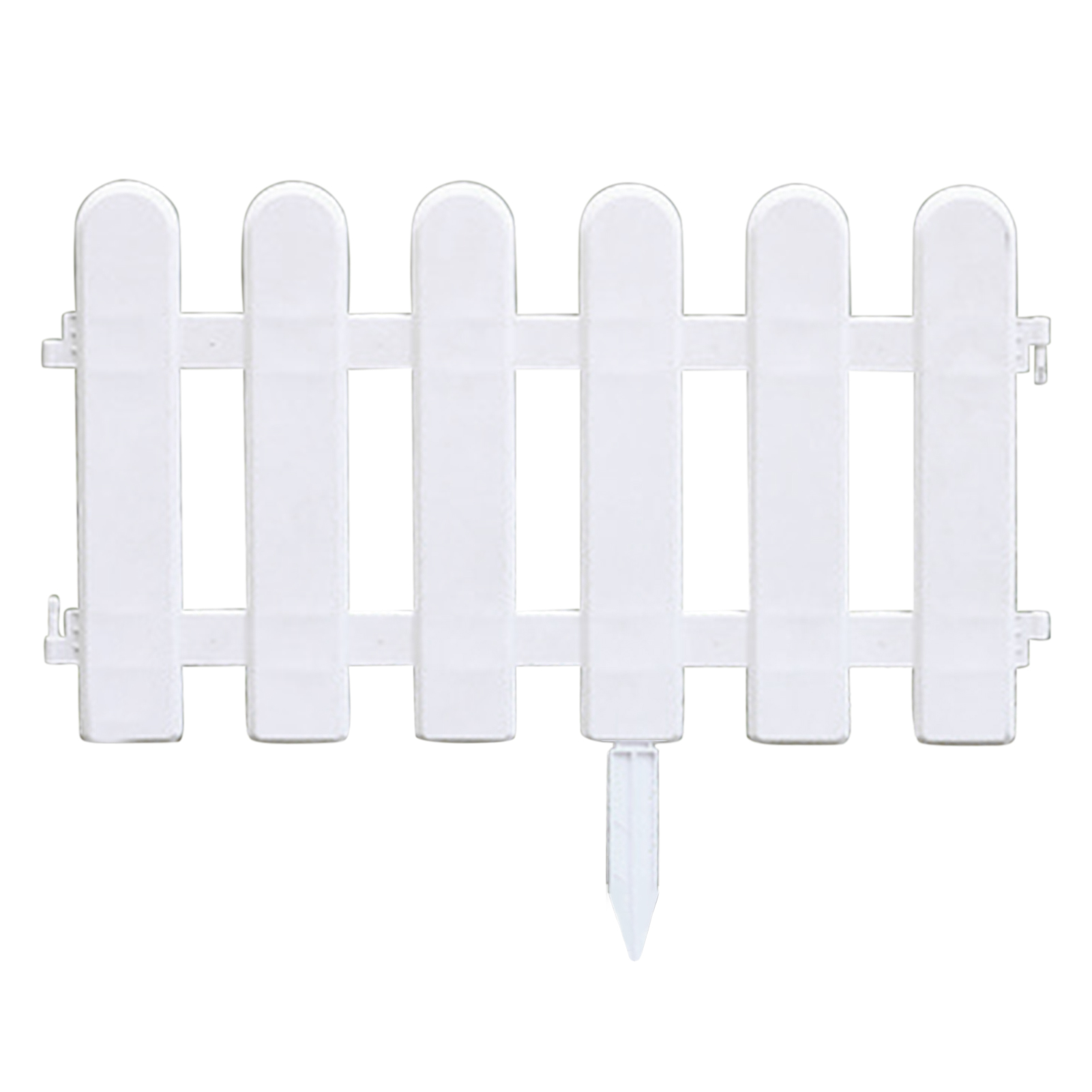 Lightweight Easy Install White Edgings Grass Lawn Garden Fence Yard Home Decor Flowerbeds Path Panel Indoor Outdoor Plant Border