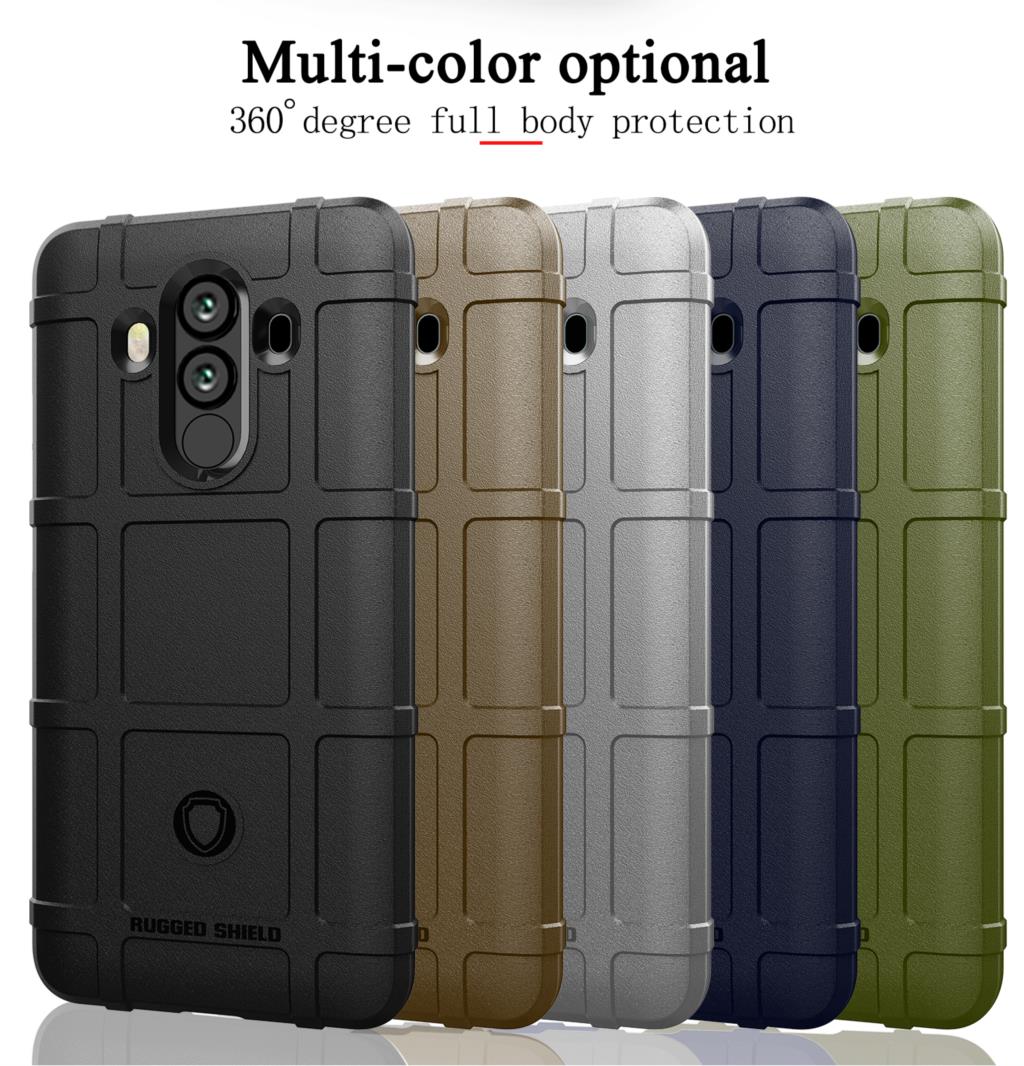 Armor Shock Absorption Shockproof Case For Huawei Mate 10 Porsche Anti Scratch Carbon Fiber Bag Cover 6.0 inch