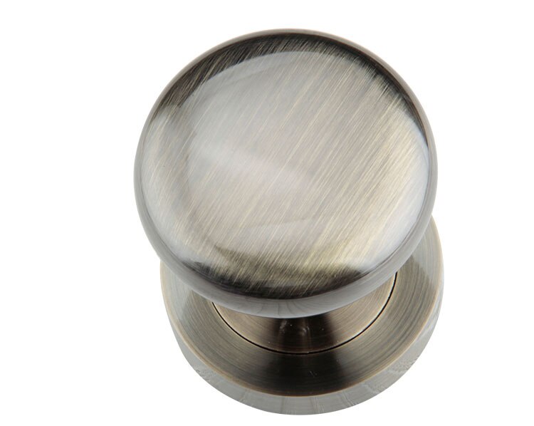 Globular Concealed Knob Invisible Door Hardware Gold Black Dark Side Door Background Pastoral Wooden Door Handle: AB