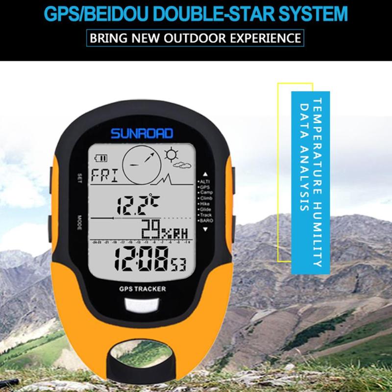Multifunctional Electronic GPS Beidou System Altimeter with Compass oval Hiking Climbing Camping Equipment Accessories