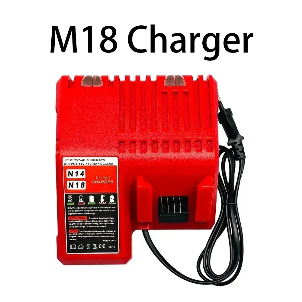 Akumulator do elektronarzędzi Milwaukee M18, ładowarka, BR, XC, 18 V, 12800 mAh M18B5, 48-11-1860, wbudowany akumulator 18650