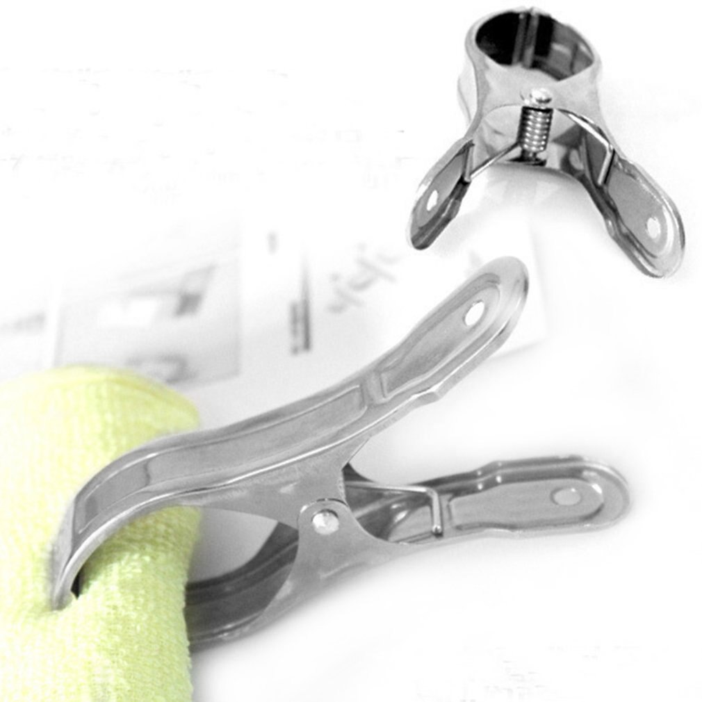 11cm Stainless Steel Clothes Pegs Hanging Pins Clips Laundry Windproof Clips