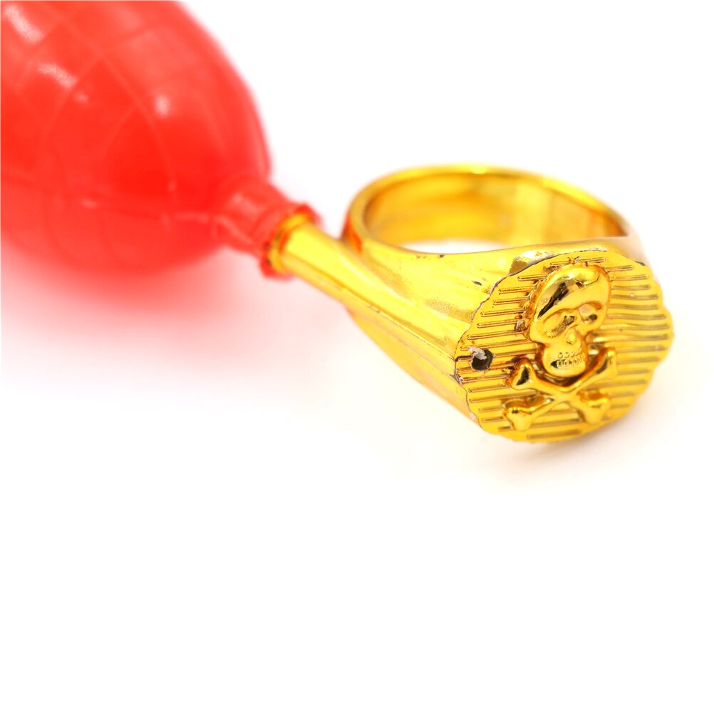 Squirt Ring Water Ring Lastig Speelgoed Spuiten Water Funny Gags Prank Grappen Speelgoed Fool 'S Day Party Favor