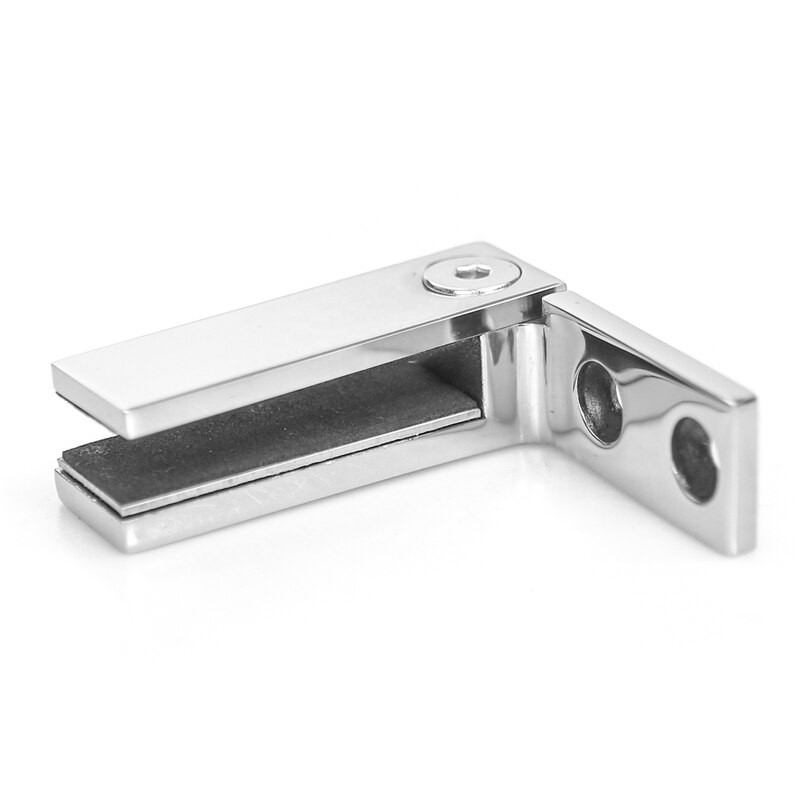90 Degree Glass To Wall Bracket Frameless Pool Fencing Handrail Balustrade To Wall Clamp