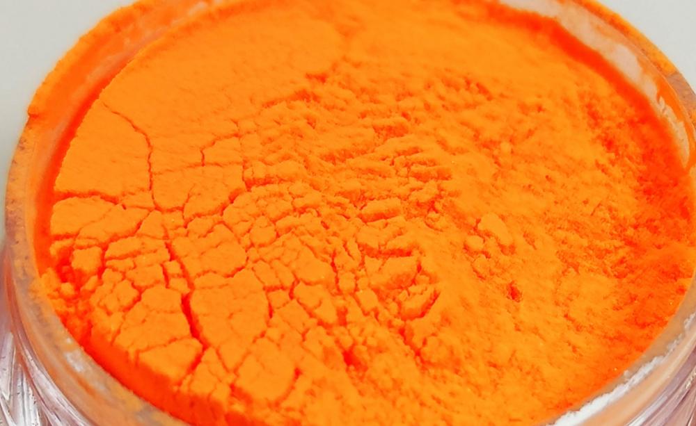 NailSpain POLVO ACRÍLICO DE COLORES. ENVASE 8GR. varios colores: Naranja neón num 27