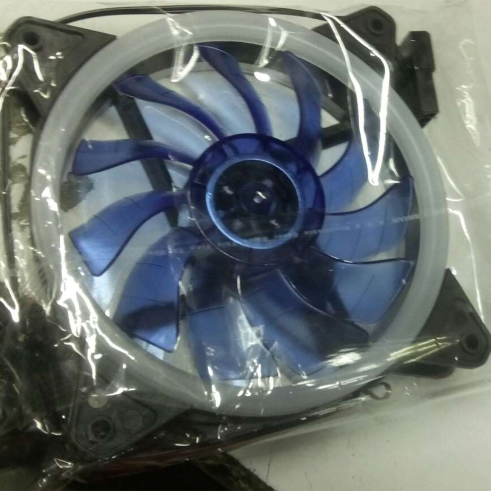 12cm Dual Aurora Dual Aperture Fan RGB Case Fan Pc Case Fan Glare Coolercase Verstelbare Computer Koelventilator