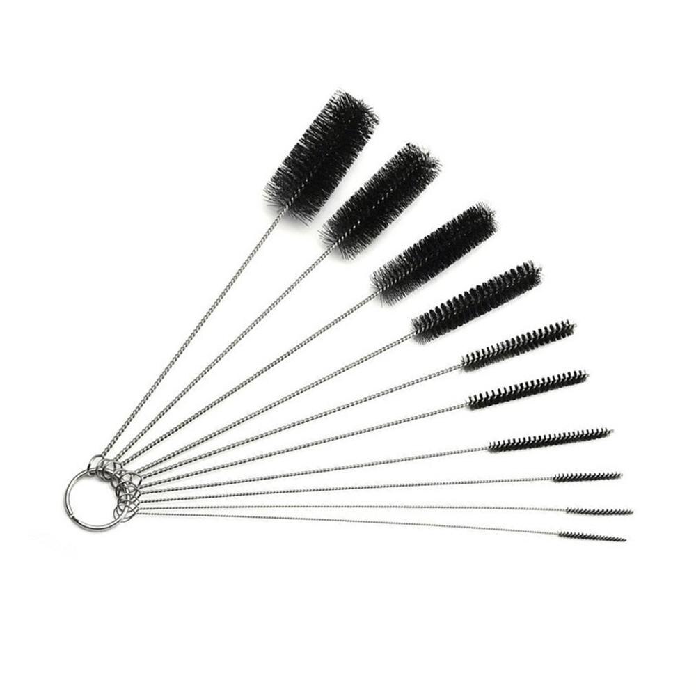 Nylon Tool Borstel Multifunctionele Borstel Airbrush Reinigingsborstel Apparatuur Reinigingsborstel Tien Stuk Nylon Borstel