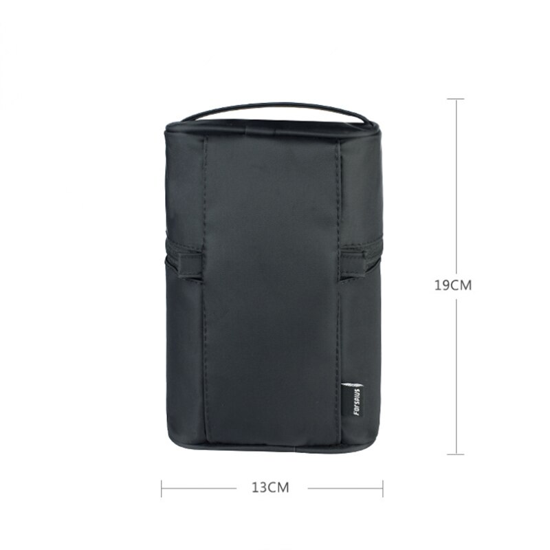 Purdored 1 Pc Solid Cosmetische Tas Cilinder Make-Up Borstel Organizer Toiletartikelen Make-Up Kit Pouch Pakket Reizen Vrouwen Make-Up Tas