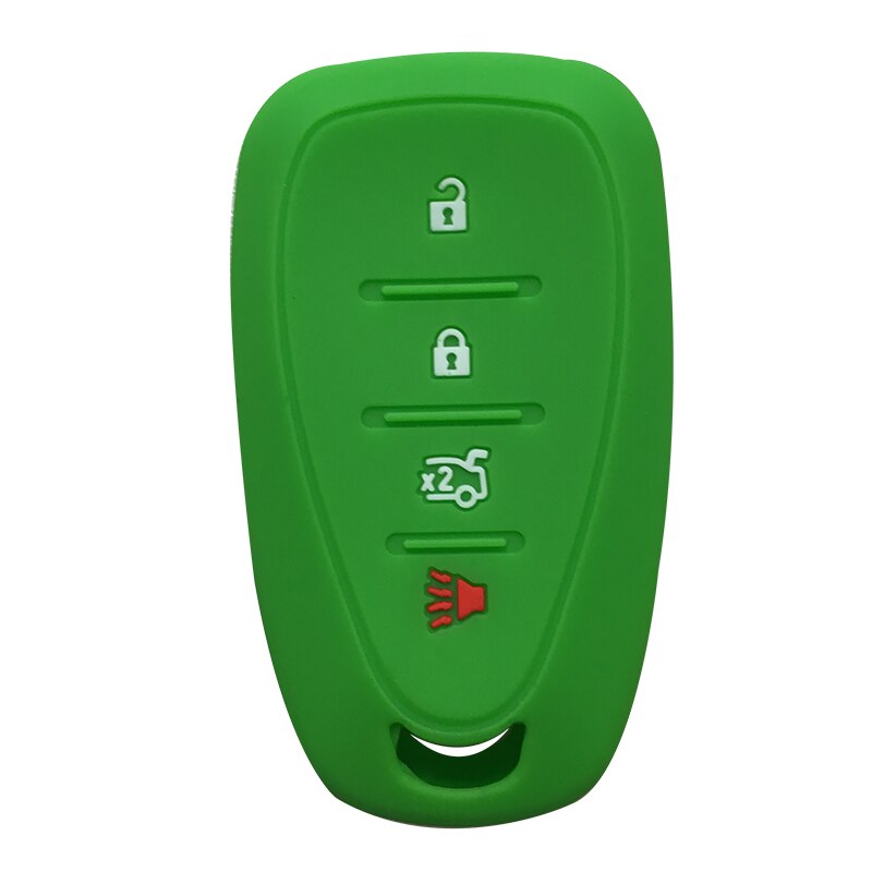 Silicagel autosleutelhoesje voor chevrolet sleutel afstandsbediening hoesje chevrolet camaro cruze malibu hoesje voor sleutelhanger alarm