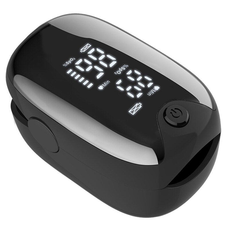 Bloeddrukmeter Pols Monitor Automatische Digitale Lcd-scherm Heart Beat Rate Pulse Meter Meet Wit Handige Draagtas: E