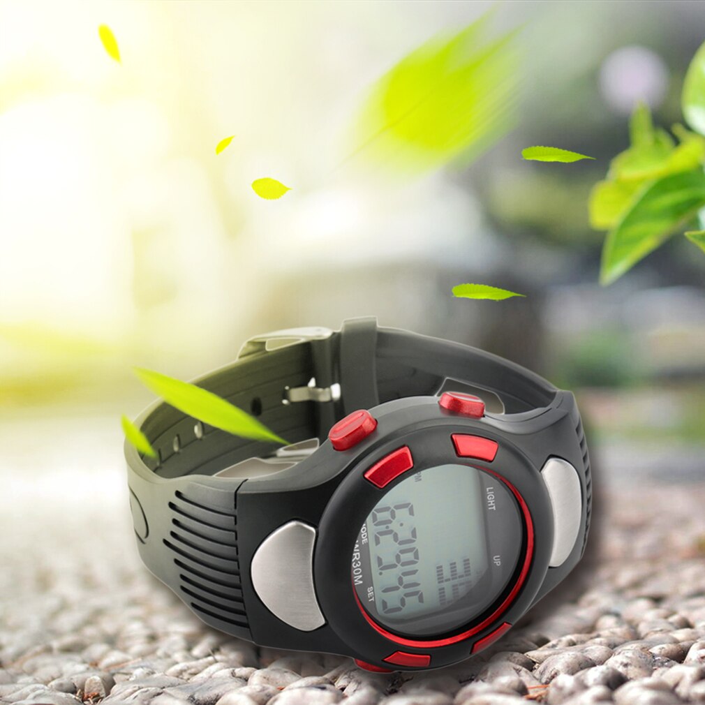 Infrared Digital HeartRate Monitor Watch Pulse Meter Sport Calorie Tester Business Casual !