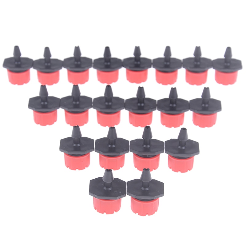 20PCS Adjustable Micro Drip Irrigation System Watering Sprinklers Garden Supplies