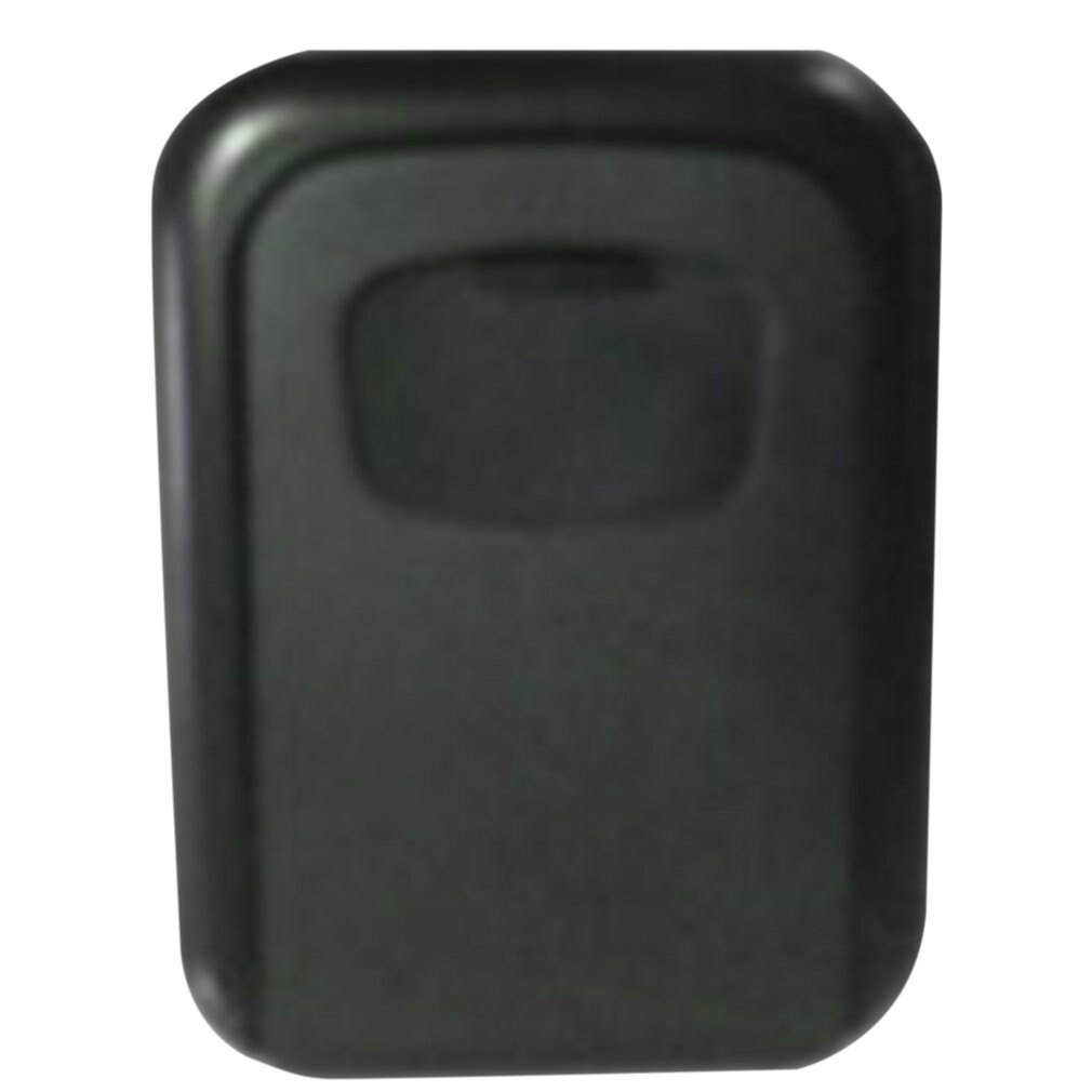 Sleutel Kluis Outdoor Digit Wall Mount Combinatie Password Lock Aluminium Sleutel Opbergdoos Security Kluizen: black