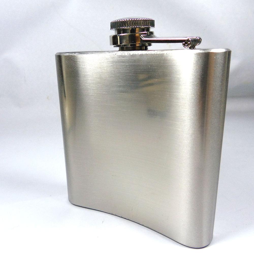 Portable Pocket 6oz Stainless Hip Flask Mini Metal Wine Bottle Drinke for Alcohol Whiskey Liquor Screw Cap Funnel: Default Title
