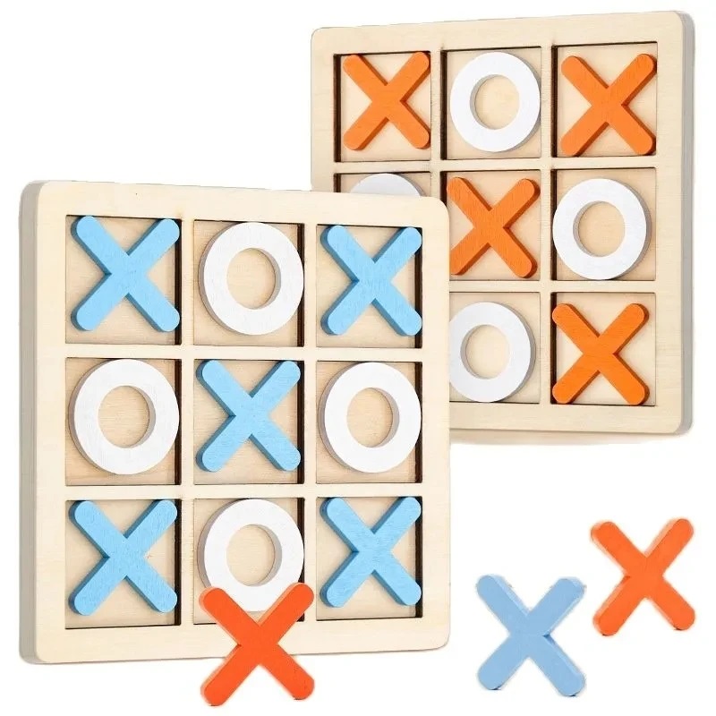 Montessori play, wooden toy, mini chess, interaction puzzle, brain training, early educational toy for children