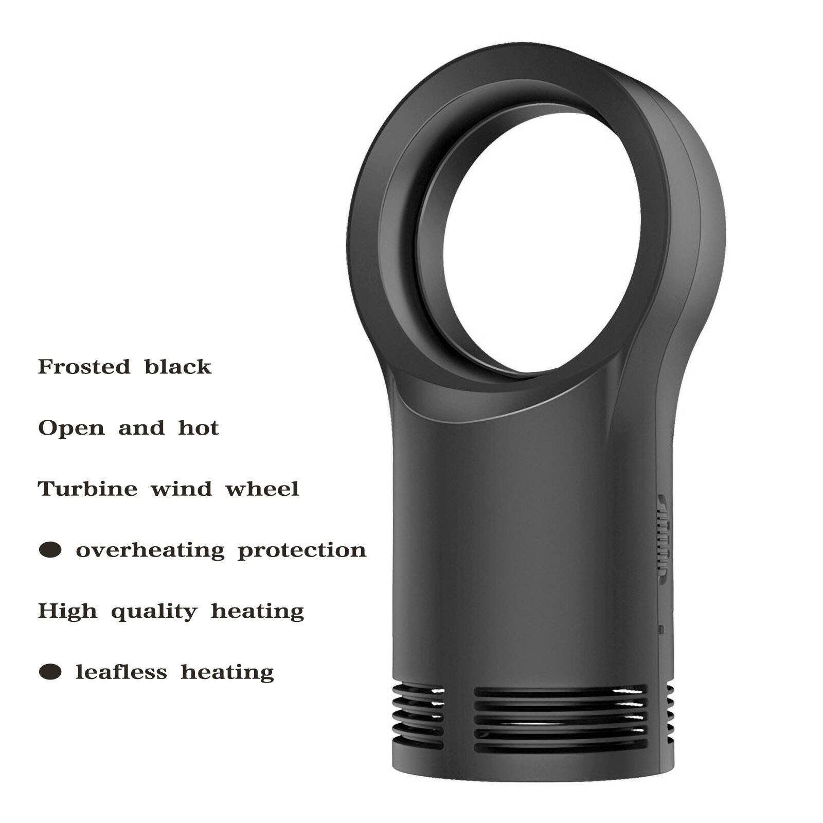 Mini home heater portable electric air heater 2S winter fast heating heater desktop home leafless fan