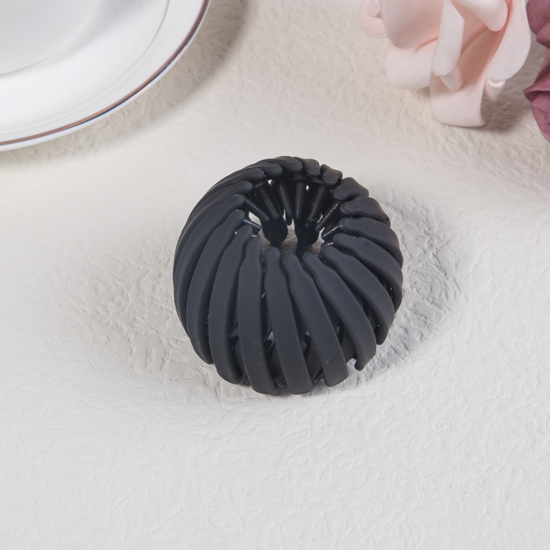 1 Pc/4 Stuks/7 Stuks Mode Vogelnest Haar Clips Voor Vrouwen Matte Haar Klauw Clips paardenstaart Haaraccessoires Voor Vrouwen Meisjes: YELLOW