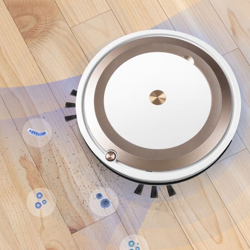 Robot Vacuum Cleaner, Bluetooth Connection,Smart Robotic Vacuum, A Great House Helper for Cleaning Floor to Carpet