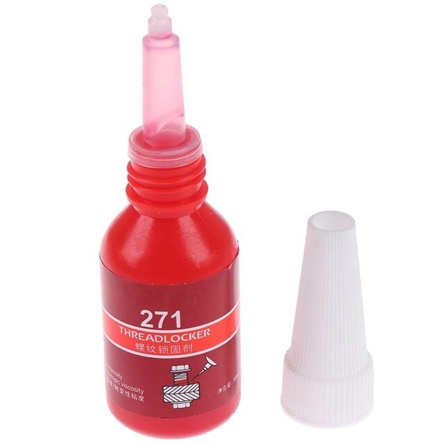 Universaali 10ml anaerobista liimaa kierrelukko lukitusliima tiivistys ruosteenesto kierteitetyt mutterit metallin lukitusliima: 10ml 271