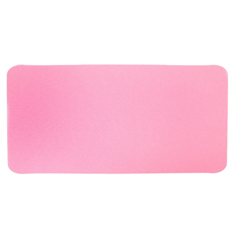 1PC Large Felt Cloth Mouse Pad Non-slip Mouse Pad Mouse Mat for Office desk pad: Pink