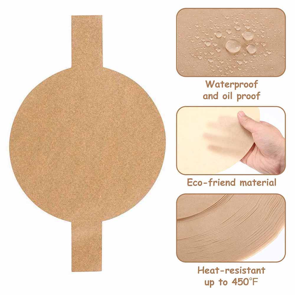 100pcs Baking Paper Non-Stick Oven Baking Parchment Circles Paper Liners Fit For 6/8/9 Inch Round Cake Pans Kitchen Supplies