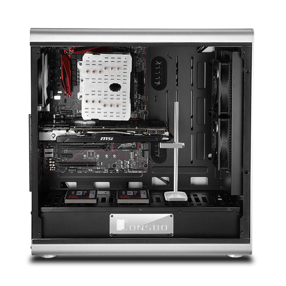 195mm Graphics Card Holder VC-2 Aluminum Alloy Jack Bracket Desktop PC Computer Anodic Polishing Case Video Card Support Stand