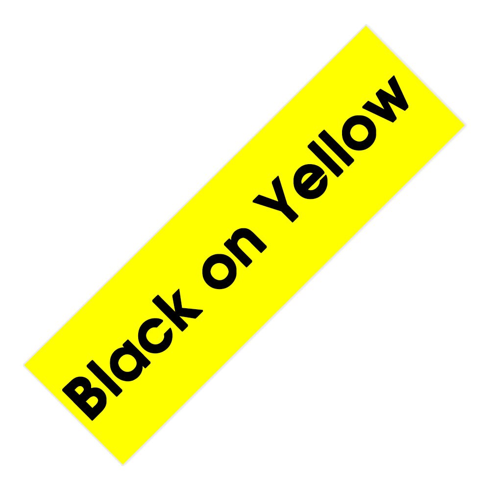 24mm Tape For Dymo D1 Label Tape 53710 53713 53714 53715 53716 53717 53718 53719 Printer Ribbon For Dymo LabelManager 400 450: Black on Yellow