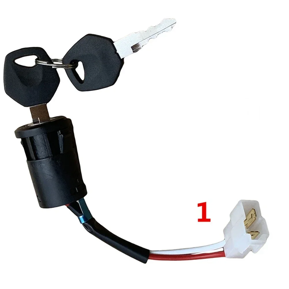 Children's Electric Car Key To The Power Switch Power 6V 12V Universal Key Power Motorcycle Cycling Accessories: Brown