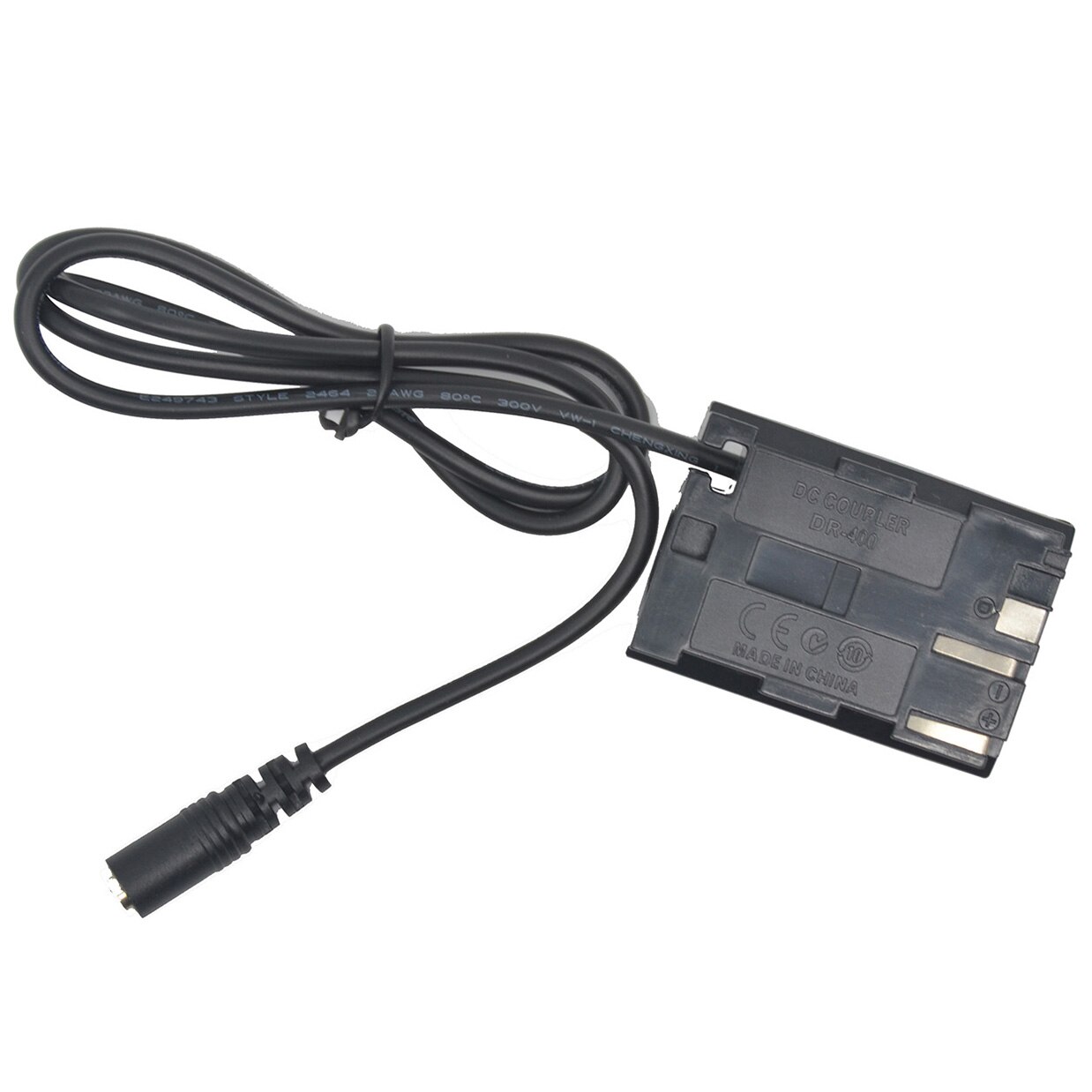 DR-E2 DRE2 DR-400 DR400 DC Coupler BP511 BP-511 dummy batterij voor Canon ACK-E2 EOS 5D 10D 20D 20Da 30D 40D 50D D30 D60 DSLR