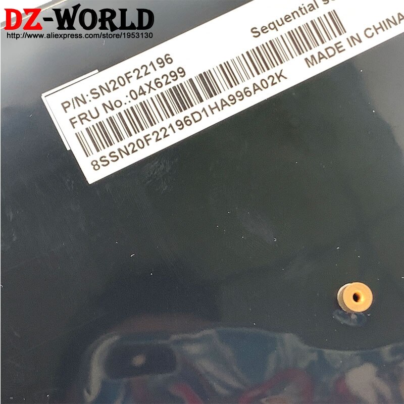 Original US English Keyboard for Lenovo Thinkpad 11E 20E6 20E8 20ED 20EE Yoga 11E 20D9 20DA 20E5 20E7 Laptop 04X6299 04X6221