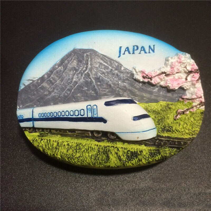 Japan Tokyo Cherry Fridge Magnet Country Landscape Refrigerator Magnets Travel Souvenirs Home Decoration