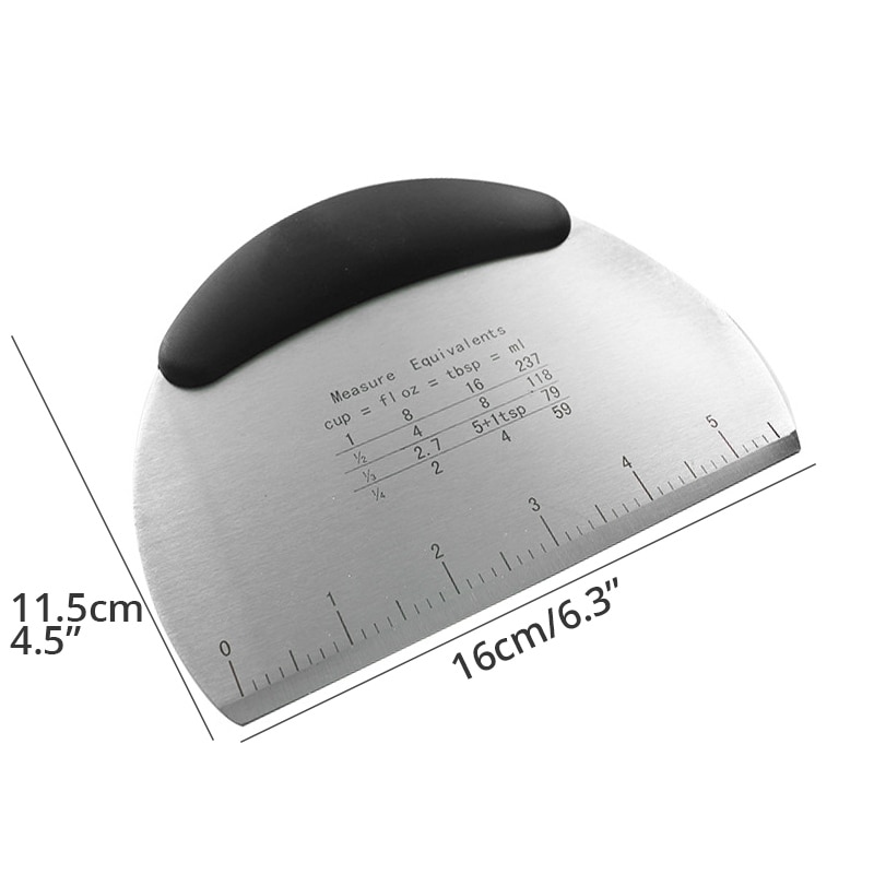 Stainless Steel Scraper & Chopper, pastry dough cutters, patisserie outils accessoires, baking tools for cakes