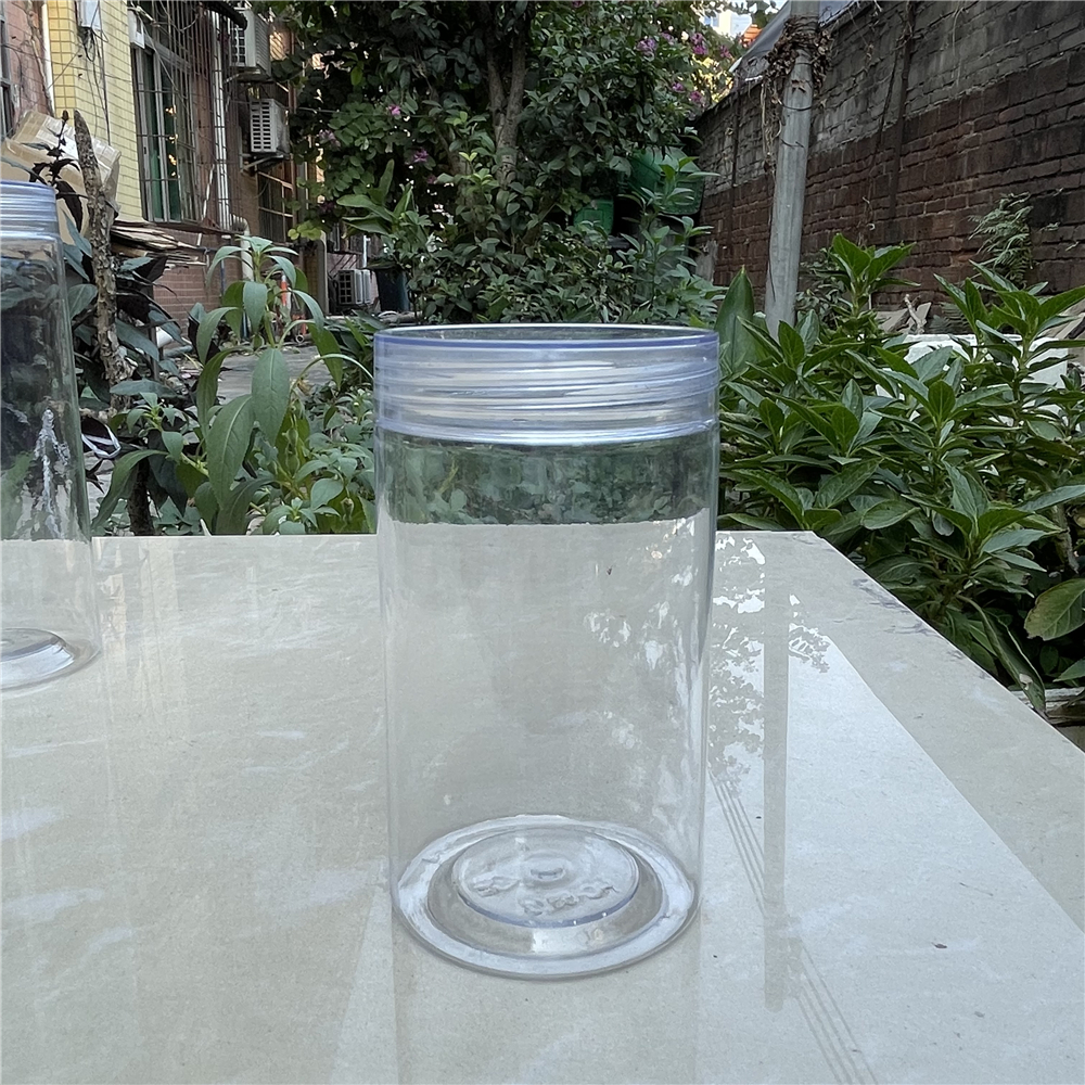 Botellas Vacías pequeñas de plástico transparente para alimentos, envases de condimentos, tarro transparente, almacenamiento para el hogar, 100ML, 150ML, 50 unidades