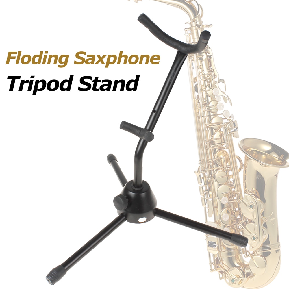 Lightweight Tubular Construction Folding Saxophone Stand Alto Sax Rack