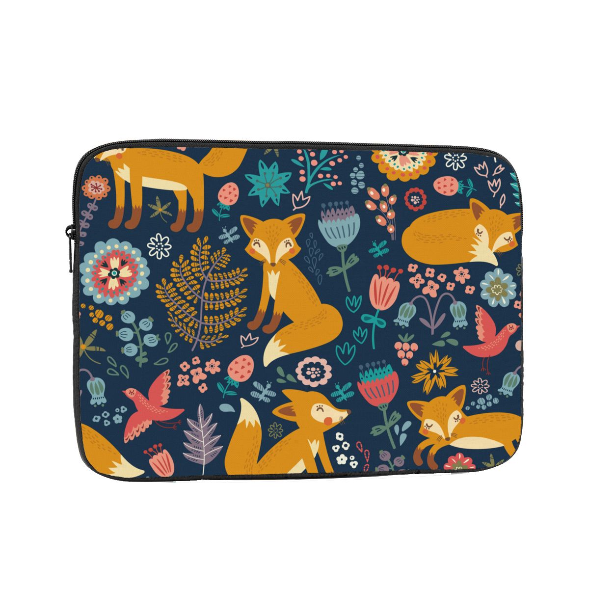Laptop Notebook Bag Case Fox Computer Sleeve Case 12" 13" 15" 17" Shockproof Case Bag for Macbook Air Pro