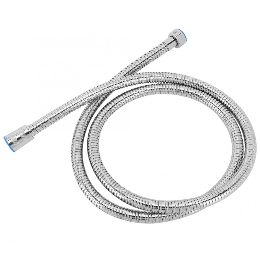 G1/2in Edelstahl Dusche Schlauch Galvanik flexibel ziehen Dusche Schlauch Ersatz Heimat Schlecht Zubehör
