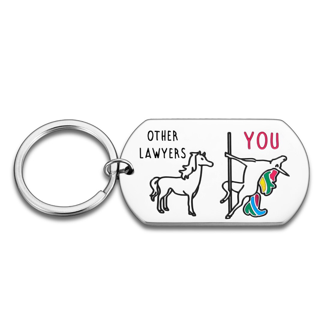 Lawyer Keychain for Judge Attorney Paralegal Prosecutor Law School Graduate Student Physician Appreciation Day