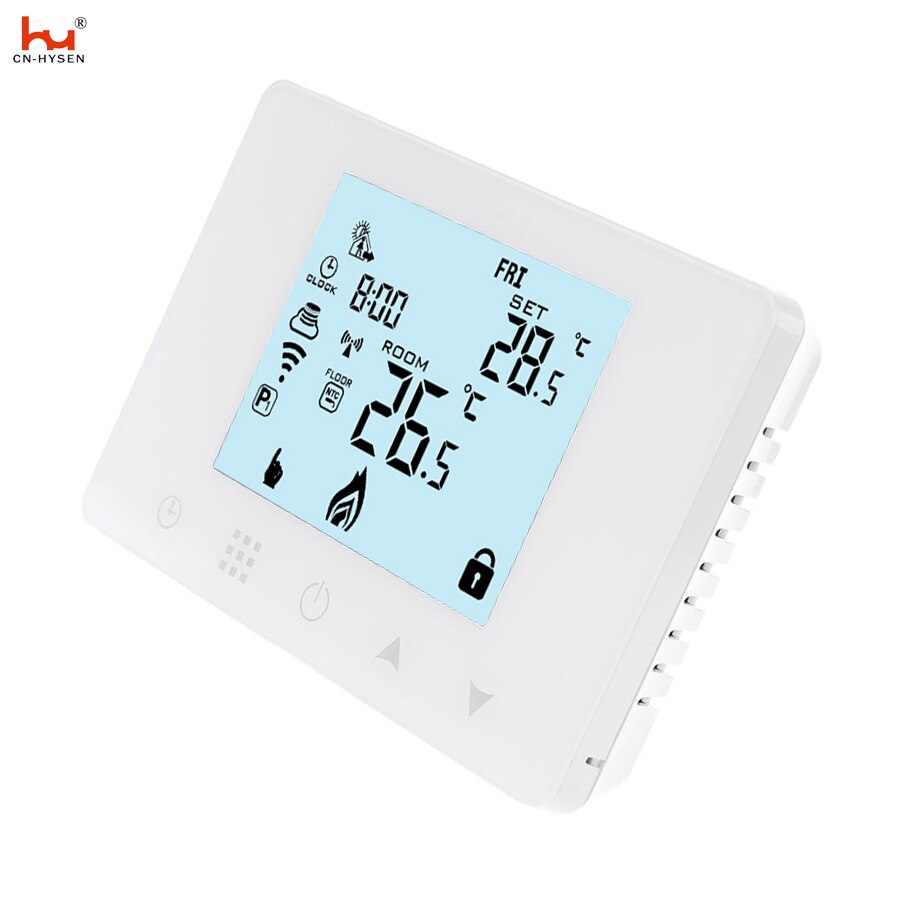 smart wifi water heating thermostat for gas boiler underfloor heating thermostat WIFI