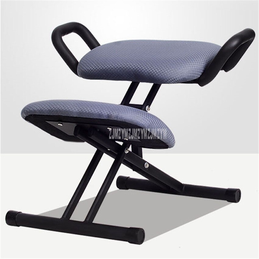 Carbon Steel Leg Soft Seat Adult Student Children Kid Learning Chair Armless Ergonomic Sitting Posture Correction Kneeling Chair