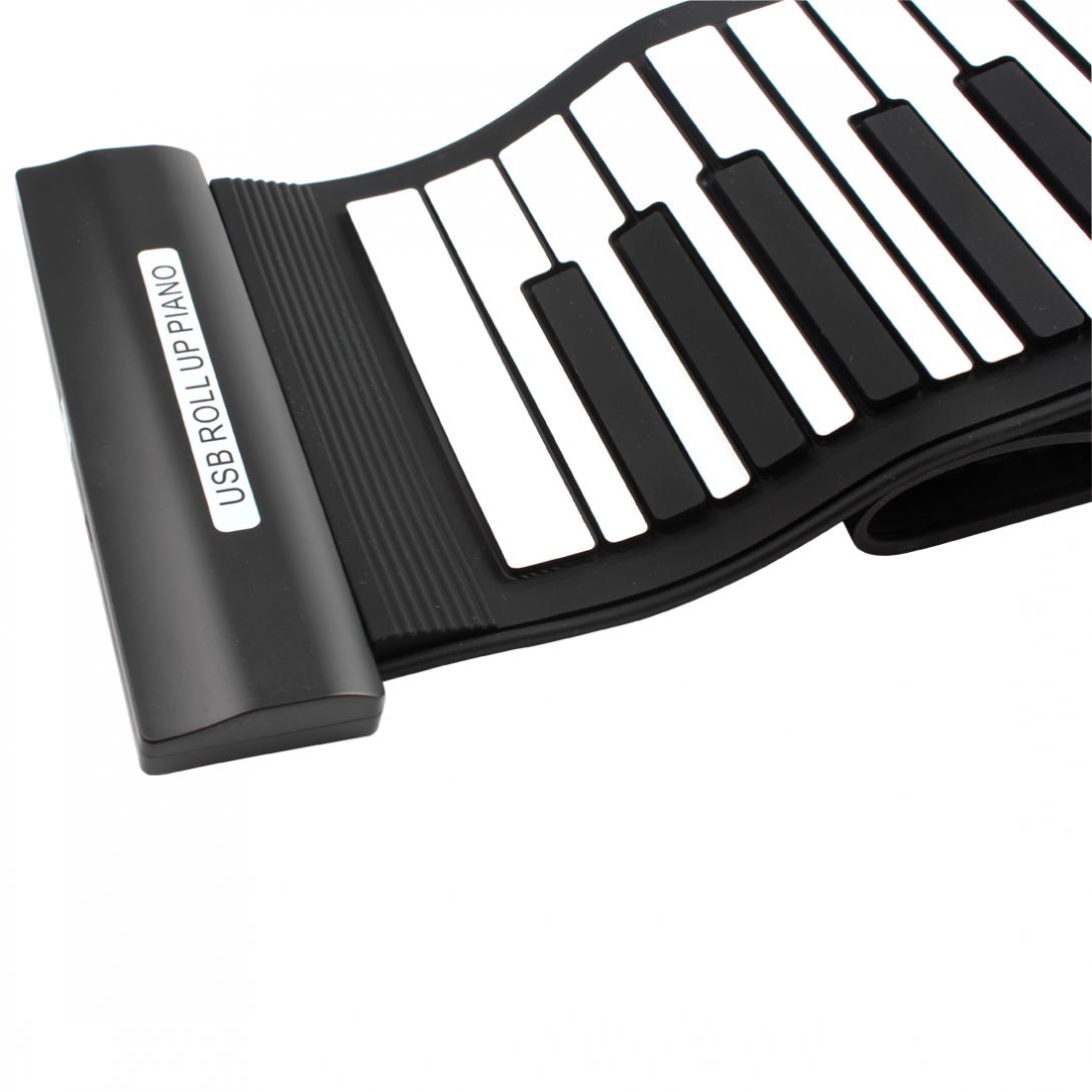 Konix  md61 fleksible 61 taster midi keyboard elektronisk roll up klaver til børn